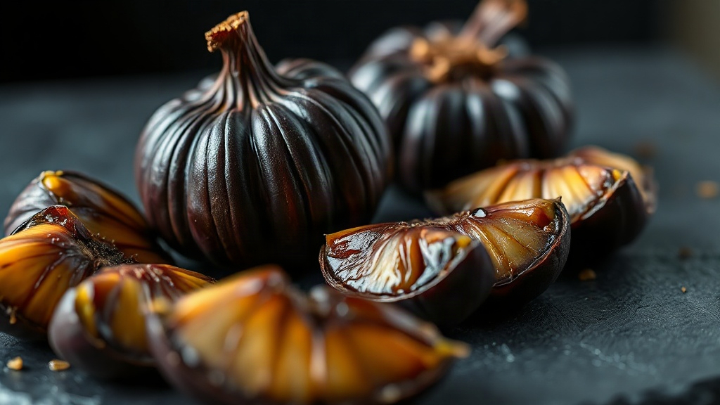 Black Garlic: Melanoidins, S-Allyl Cysteine & Heart-Gut Benefits